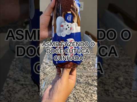 ASMR: FAZENDO O DOCE CUTUCA CUNHADA #asmr #tingles #sonsdeboca #asmrsounds