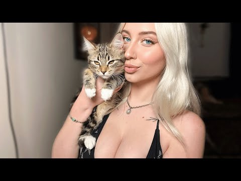 Fast Fabric Scratching, Body Triggers & Purring Cat sounds (ASMR)