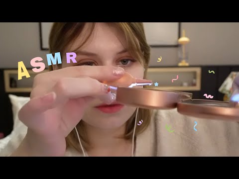 ASMR 4k TE QUITO LOS PIOJOS Y TE PONGO MARIPOSAS 🦋 DE COLORES #asmrenespañol