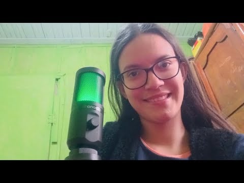 Asmr testando microfone novo #asmr #asmrptbr #asmrcommunity #asmrportuguês #asmrsounds