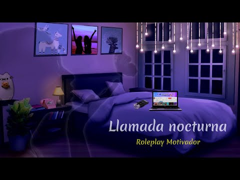 LLamada telefónica (Motivadora) | Ambiente |  SusurrosdelSurr ASMR |  Roleplay para dormir | Español