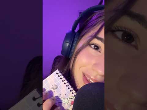 tapping y mouth sounds 💘 #asmr #tingles #tapping