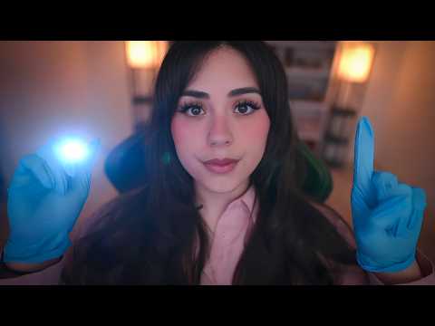 ASMR | 10 Minute Eye Exam (Light Triggers, Personal Attention)