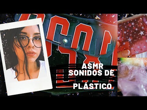 ASMR/ Sonidos de plástico/ Plastic Sounds/ Susurros/ Muy relajante/ Andrea ASMR 🦋