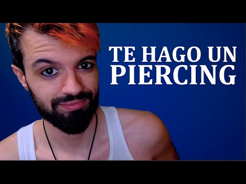 TATUADOR "profesional" te hace un piercing | ASMR roleplay español, tatuaje hombres