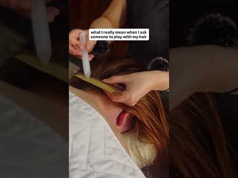 Dreamiest scalp massage 💆🏻‍♀️ #meditation #relax #relaxation