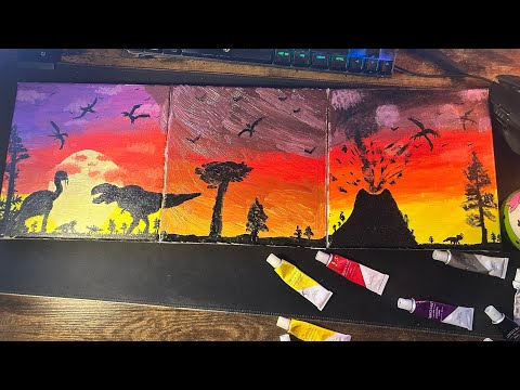 ASMR Paint with me!
