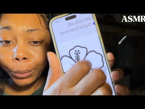 ASMR| Up-Close Tattoo Shop ASMR ROLEPLAY🖋️😅