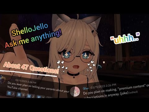 Answering your questions~ Q&A | 47 Questions!!! | VRChat ASMR