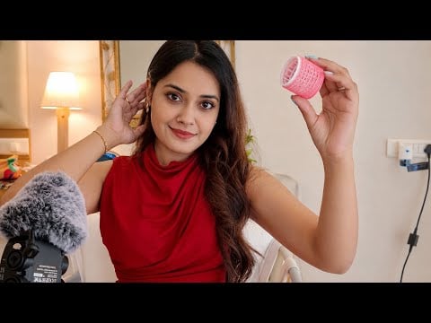 Last-Minute Shoot Prep 📷 | Personal Attention ASMR | Makeup tiggers | mouth sounds 