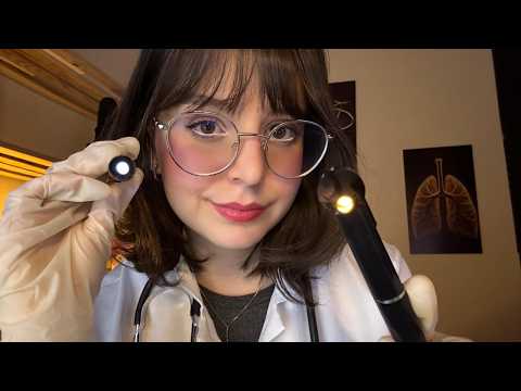 ASMR | 30 min de exame dos nervos cranianos 
