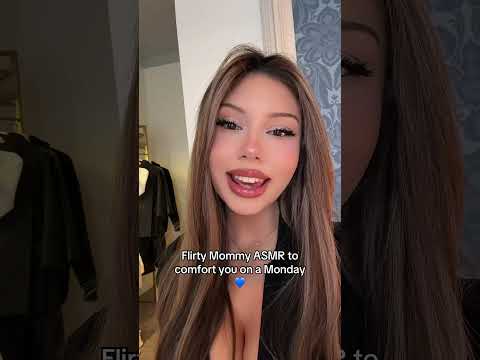 Does THIS flirty ASMR work on you?… #asmr #mommy #lifestyle