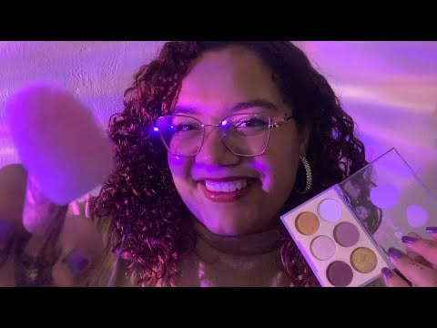 ASMR MAQUIANDO VOCÊ DELICADAMENTE 💕✨