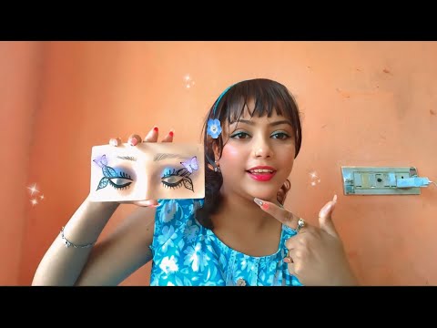 ASMR Butterfly Eye Makeup 🦋✨