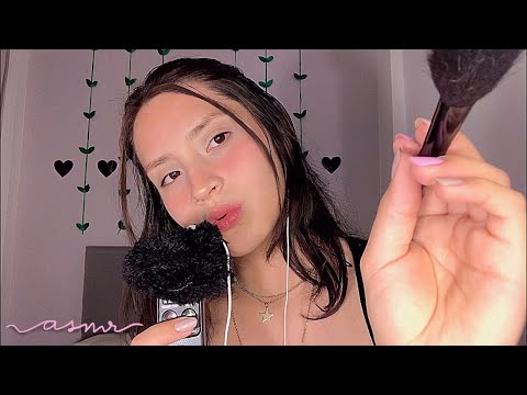 ASMR LENTO 💤 l ASMR SLOW l Mouth sounds, hand sounds & tapping 😴