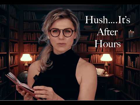 The Night Librarian Welcomes You🌟ASMR 📚Soft Spoken & Whispered (Ep.1)