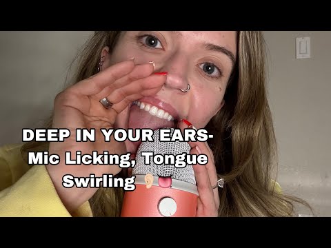 ASMR| 30 Minutes of 1000% Sensitivity, Wet Mouth Sounds Deep in Your Ears! No Talking