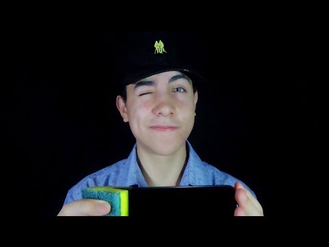 ASMR Inaudível – Sons com esponja (Sussurros inaudíveis)