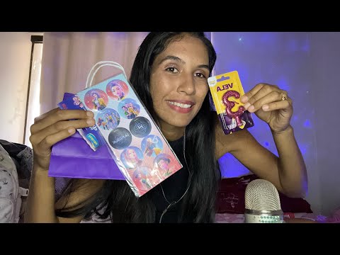 ASMR COMPRINHAS P ANIVERSÁRIO DA AURORINHA 💜
