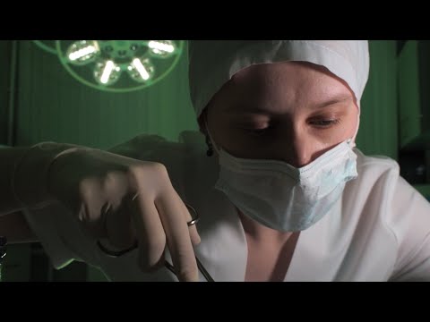 ASMR Doctor Changes Dressings On Your Wound [real hospital]