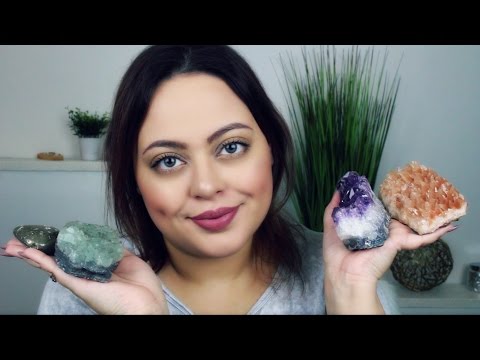 My Crystal Collection| Crystal SCRATCHING, TAPPING & BRUSHING ~Super Tingly~