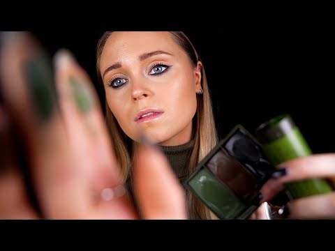 ASMR | Testing and perfecting your ARMY face paint