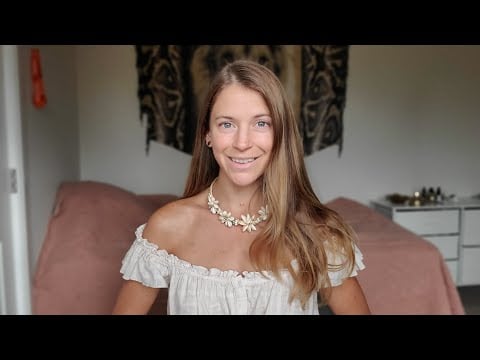 ASMR haircut & style (straightening, combing, trim)