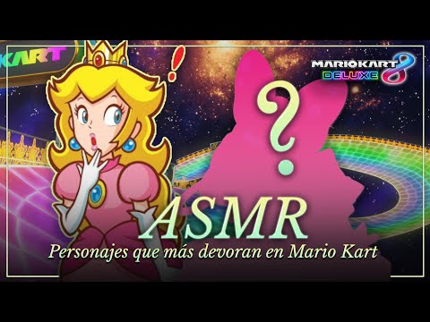 ASMR ✧ Top 10 personajes que más devoran en Mario Kart (lol) ⭐ |  Mario Kart 8