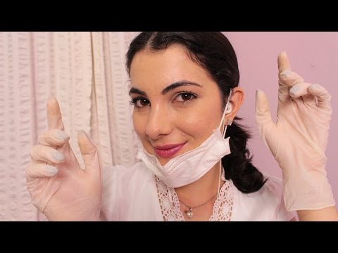 🎧[ASMR]👂  Limpeza de pele | BINAURAL| - Câmera Touching, tapping, plástico, tuc tuc...