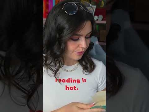 Sassy Librarian Checks Your Book #asmr #tingles #personalattention #pageflipping