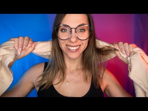 ASMR Fast & Aggressive TOWEL Massage for 100 %  tingles #asmr #fastasmr