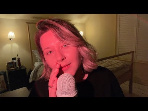ASMR fluctuating between softly spoken and whispers 🌙 trigger words, rambling & perfume tapping