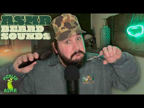 ASMR // BEARD SOUNDS (& WHiSPERED RAMBLES)