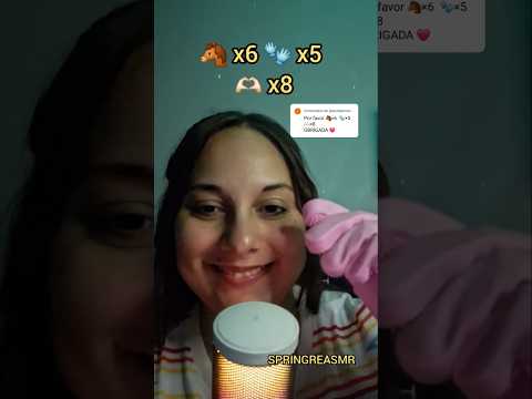 ASMR | Emoji challenge! 🧤 Parte 195 #shorts