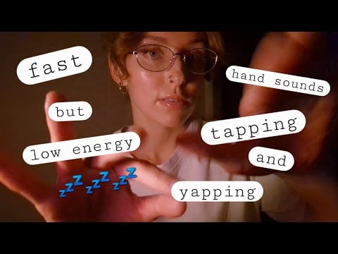Fast but Low energy ASMR #2 💤 gloves, tapping, hand sounds and movements