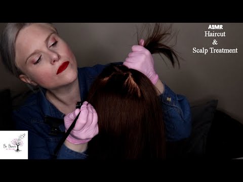 A Relaxing ASMR Haircut & Scalp Treatment