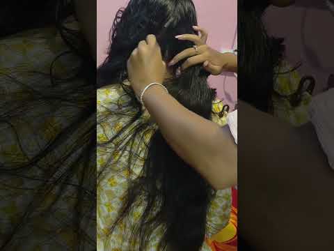 hair combing soothing asmr..#asmr #slowcombing