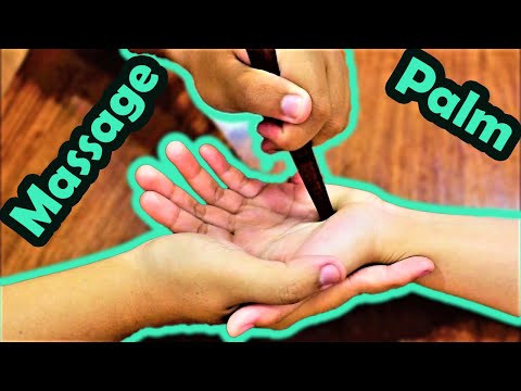 Palm Massage with Acupressure Stick | ASMR Relaxing