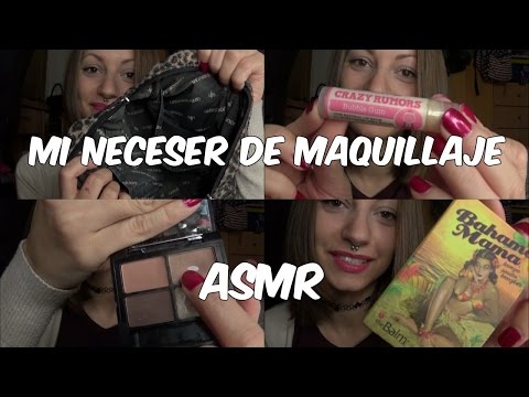 ASMR Mi neceser de maquillaje/ Tapping + susurros