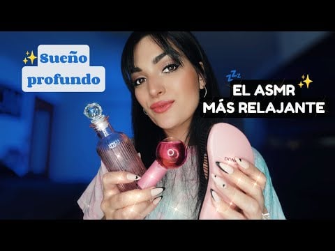 EL ASMR más RELAJANTE para un SUEÑO PROFUNDO 😴con 3 sonidos MÁGICOS ✨🤩 ASMR NIA