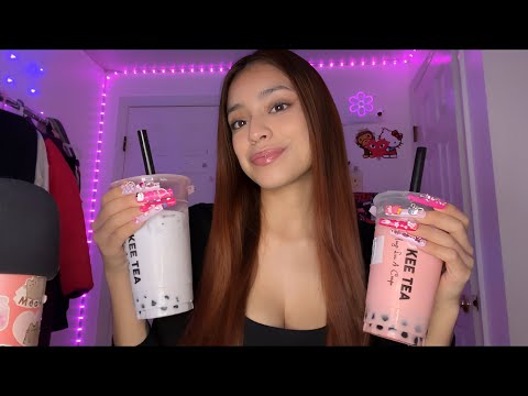 ASMR | boba mukbang🧋eating & chewing sounds