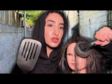ASMR Sketchy Man in an Alleyway Scalp Treatment (Fast and Aggressive) 🥴