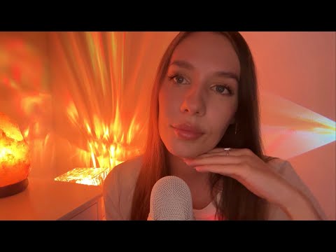 Relaxing ASMR before sleep ✨ Tingly Words: Coconut, Cookie, Coffee
