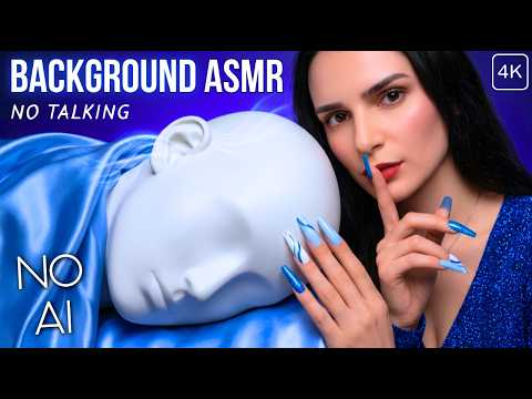 ASMR BEST Background Sounds to Sleep , Relax , Work 🎧 No Talking | Mic Scratching Tapping Massage 4K