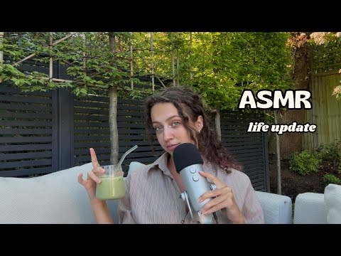 ASMR Talking About Life as a 22 Year Old - Life Update - Outside - Pure Whispered Ramble