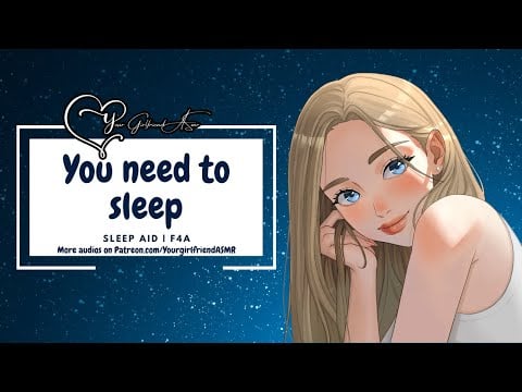 ASMR| You Need to Sleep [Winding Down Together] [Sleep aid]