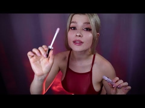 ASMR let me give you 100 kisses 😘 Personal attention, sticky lipstick & mouth sounds, counting ✨