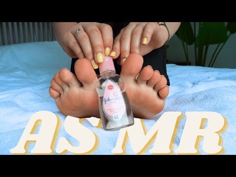 ASMR with Oily Feet | Crazy Sounds Triggers For Maximum Tingles by Milky Mickey