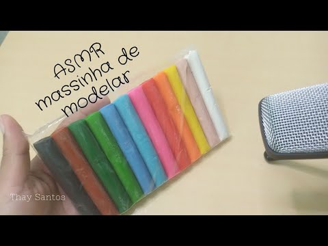 ASMR: VAMOS MODELAR? (Massinha de modelar)