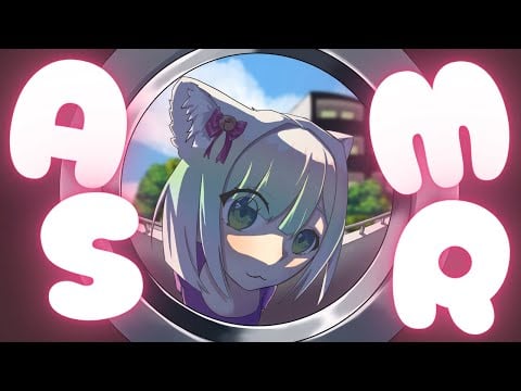 【ASMR】POV: a catgirl is breaking and entering to help you tingle✨🐱💗  *☆ sleep aid *☆ 【EN/日本語】